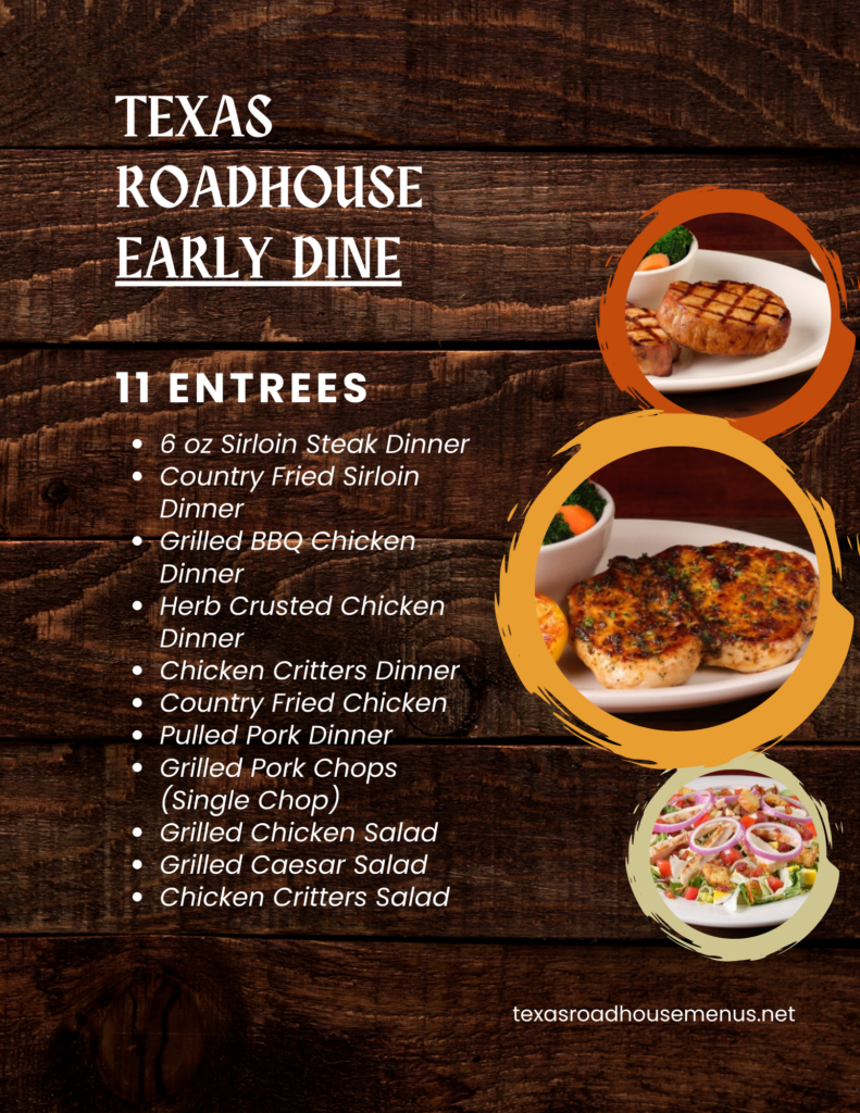 Texas Roadhouse Early Dine